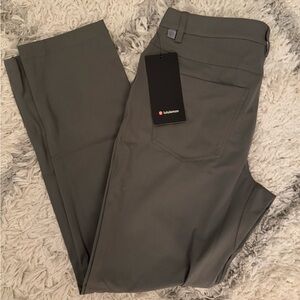 lululemon athletica grey sage abc classic pants